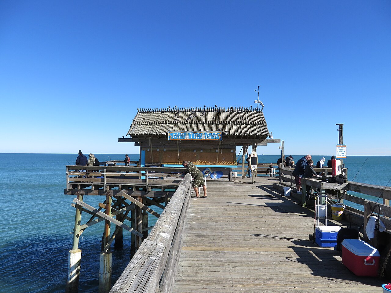 Cocoa Beach Pier subject photograph representing the camera location or featured view in Cocoa Beach, Florida.