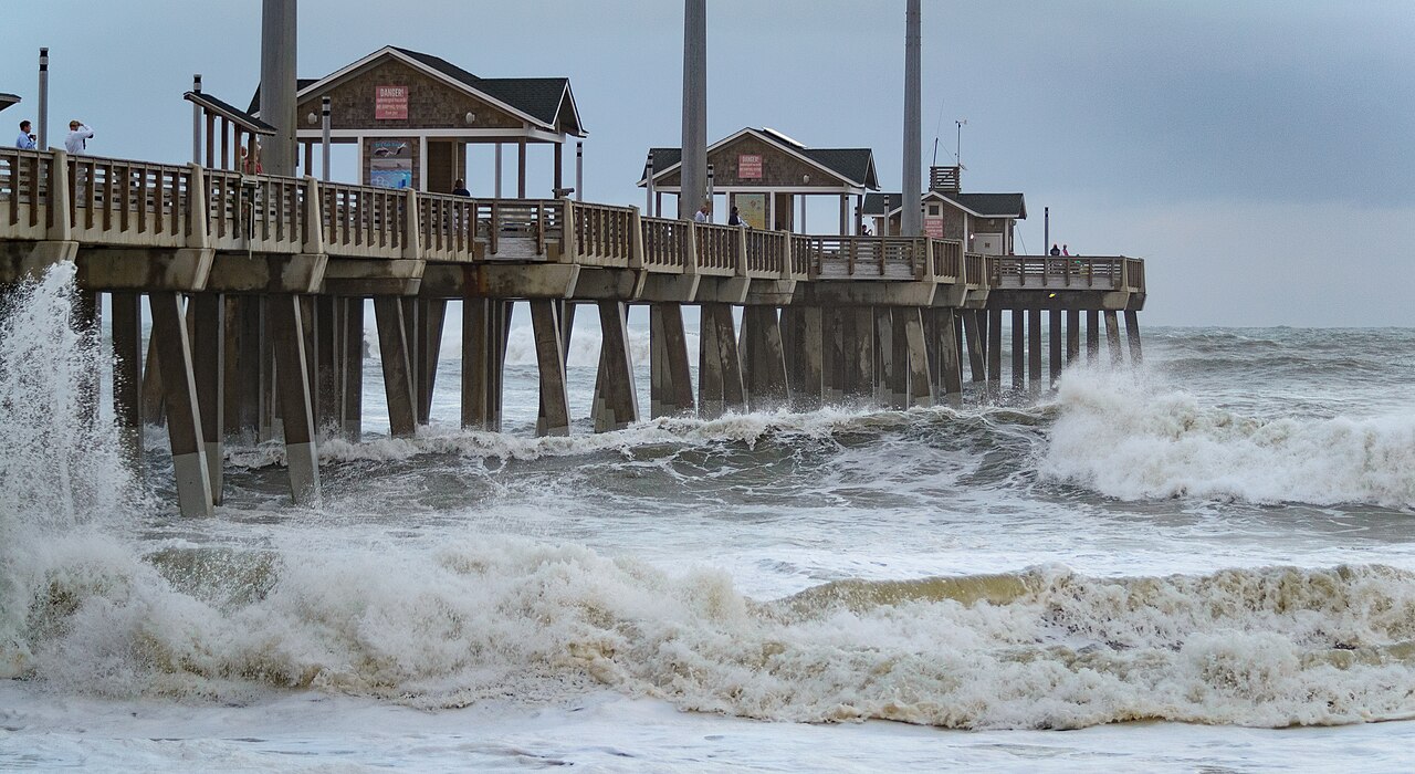 Jennette’s Pier subject photograph representing the camera location or featured view in Outer Banks, North Carolina.
