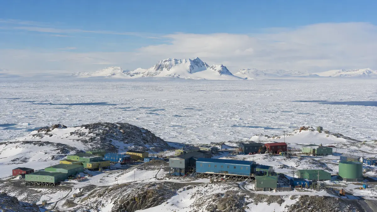 Representative subject image for Mawson Station Webcam in Mawson, East Antarctica.