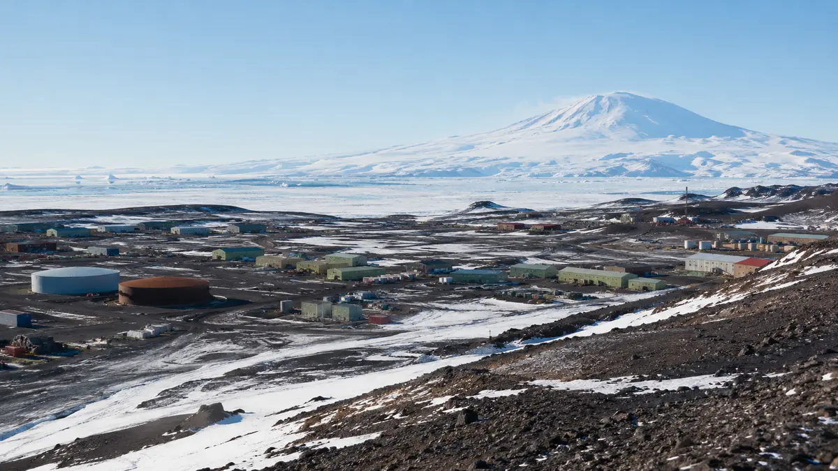 Representative subject image for McMurdo Station Webcam in Ross Island, Antarctica.