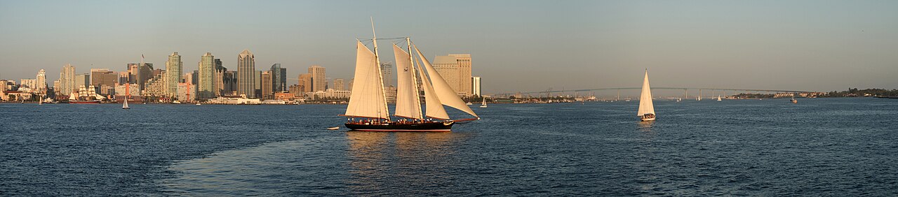 San Diego Bay subject photograph representing the camera location or featured view in San Diego, California.