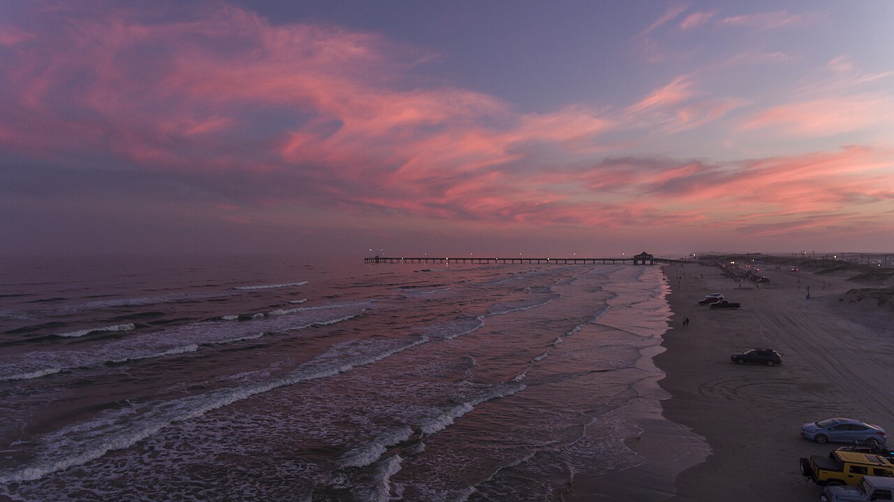 South Padre Beaches subject photograph representing the camera location or featured view in South Padre Island, Texas.