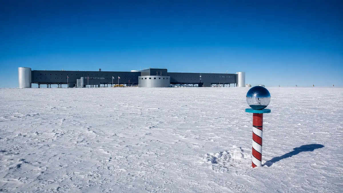 Representative subject image for South Pole Live Camera in Amundsen-Scott South Pole Station, Antarctica.