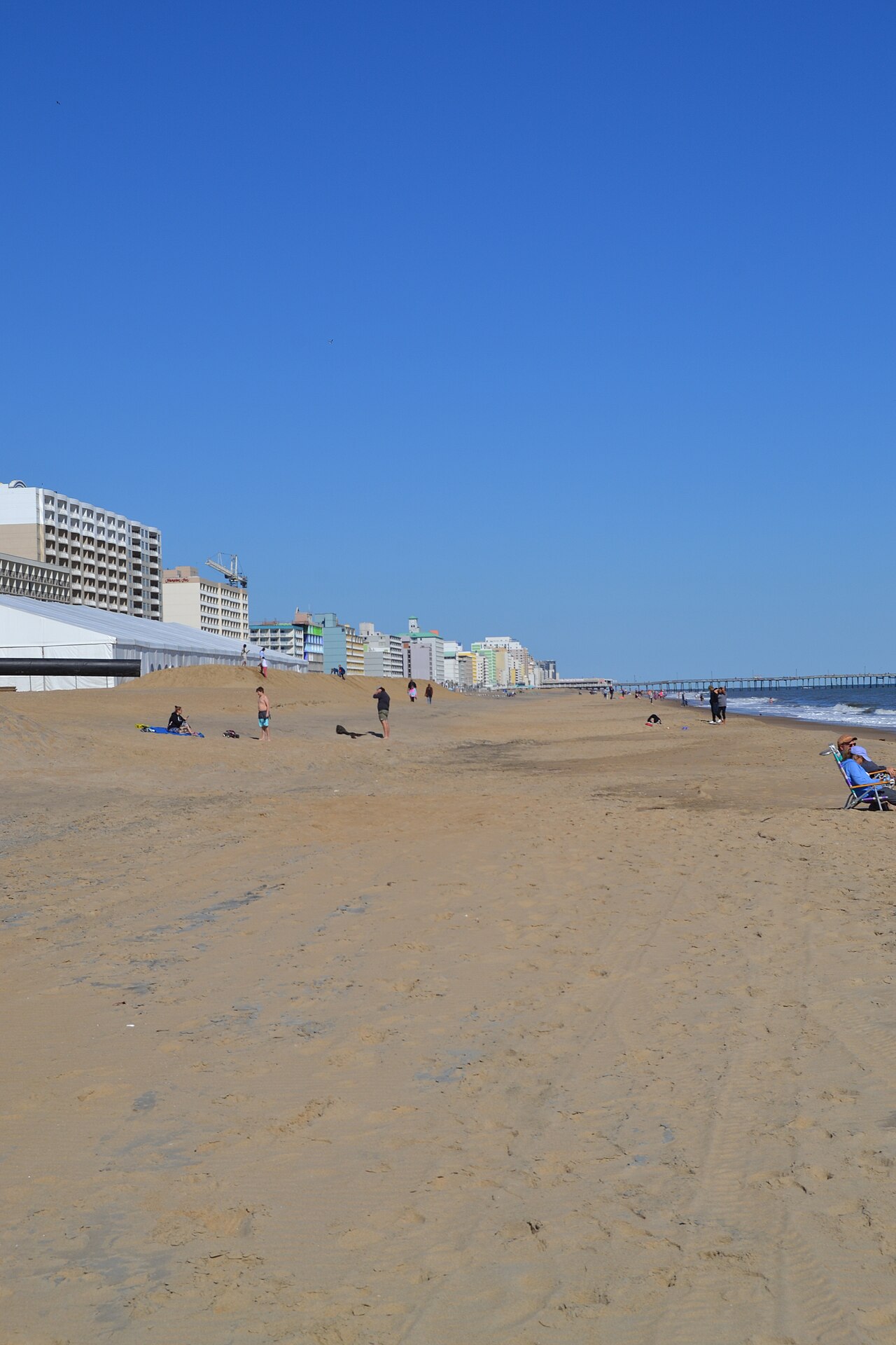 Virginia Beach Boardwalk subject photograph representing the camera location or featured view in Virginia Beach, Virginia.